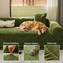 Paw&Nest™ Herringbone Scratch-Resistant Pet Sofa Cover